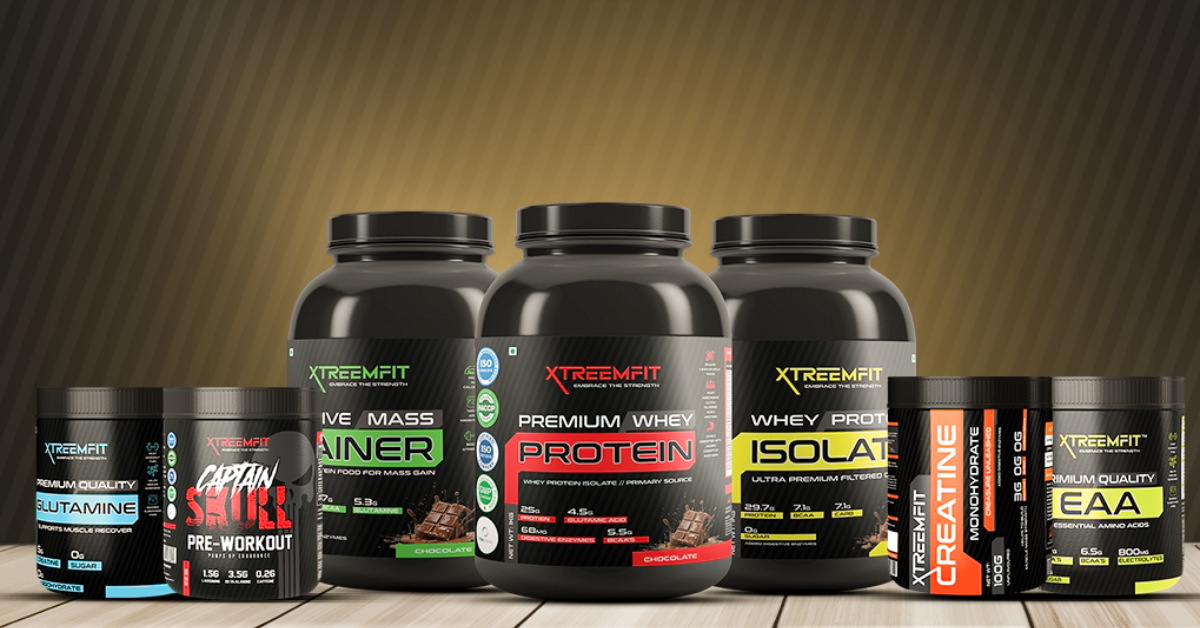 "XtreemFit | India's Best Whey Protein, Creatine & Mass Gainers Online
