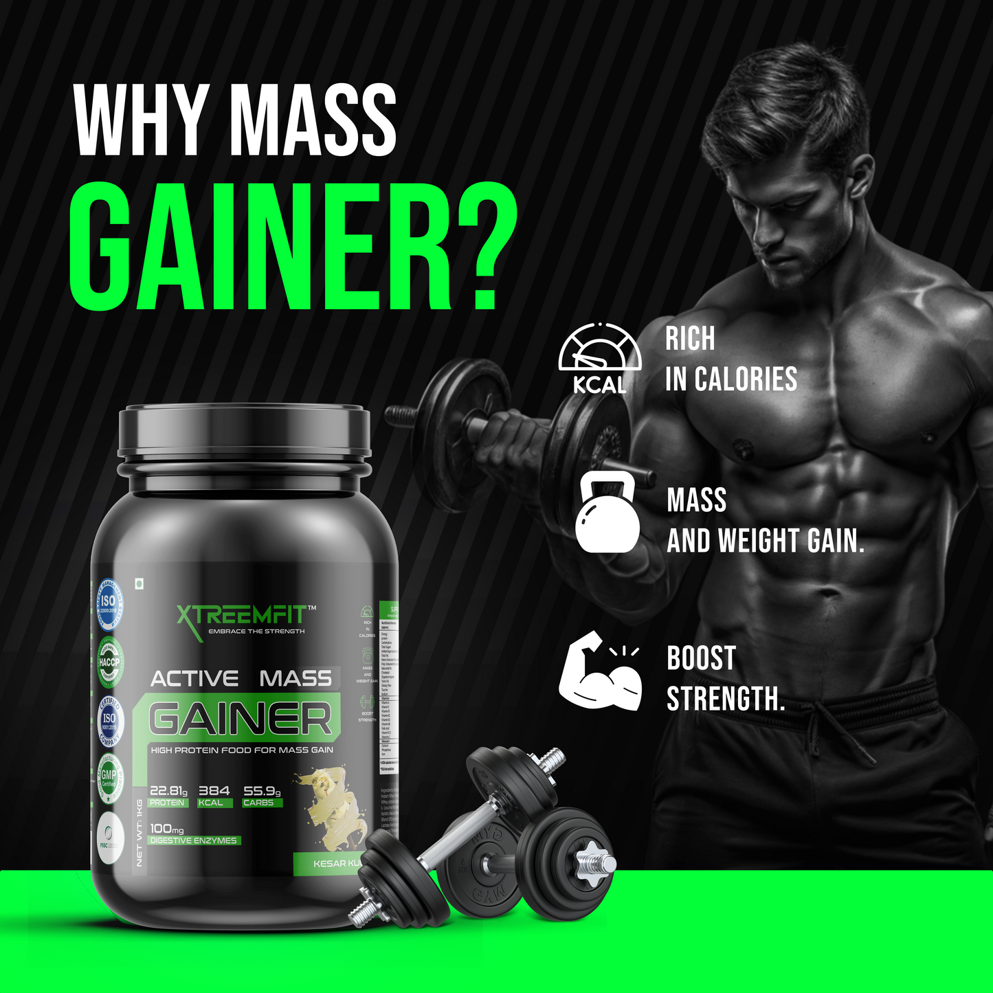 XtreemFit Active Mass Gainer