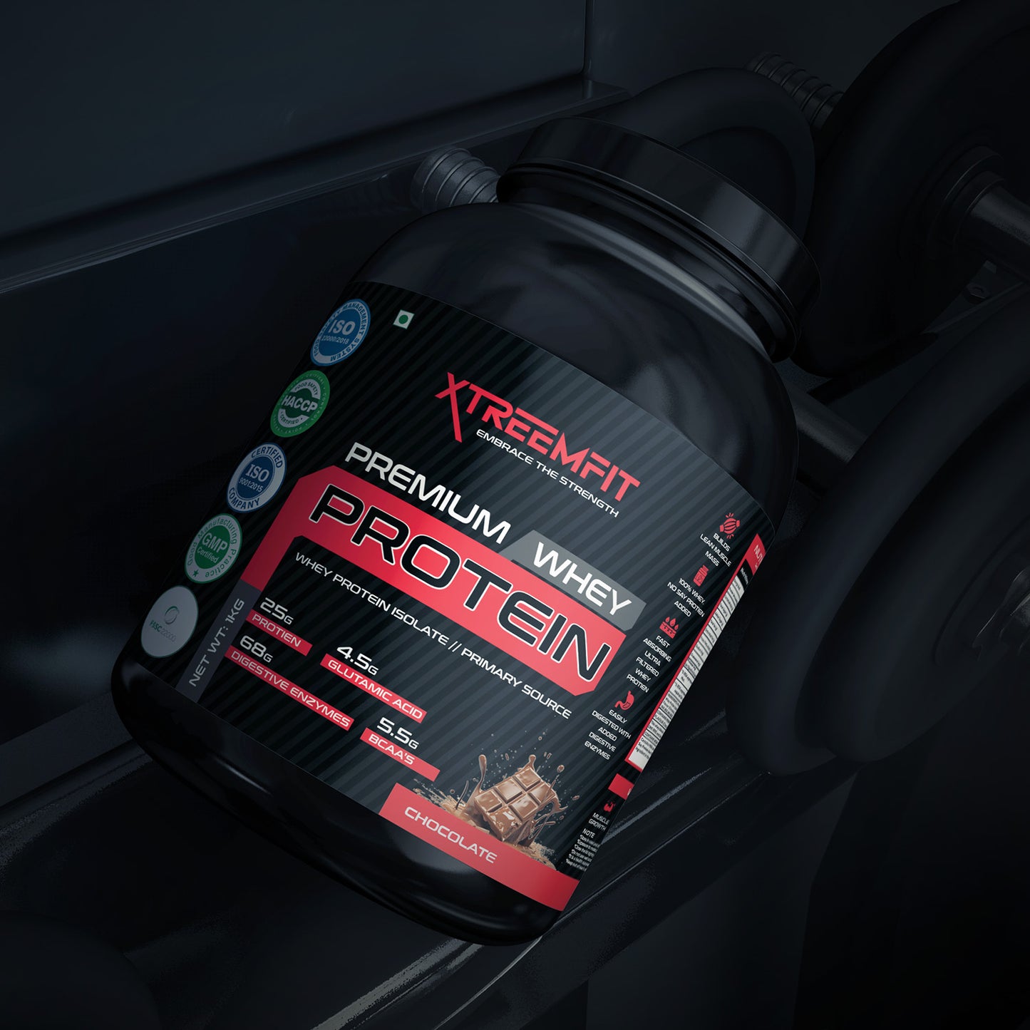 XtreemFit Premium Whey Protein Powder