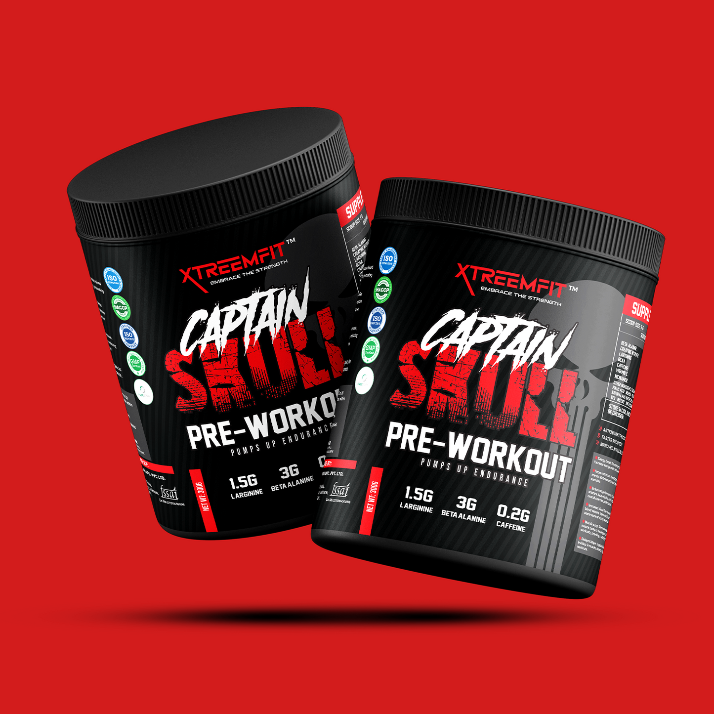 XtreemFit Captain Skull Pre Workout